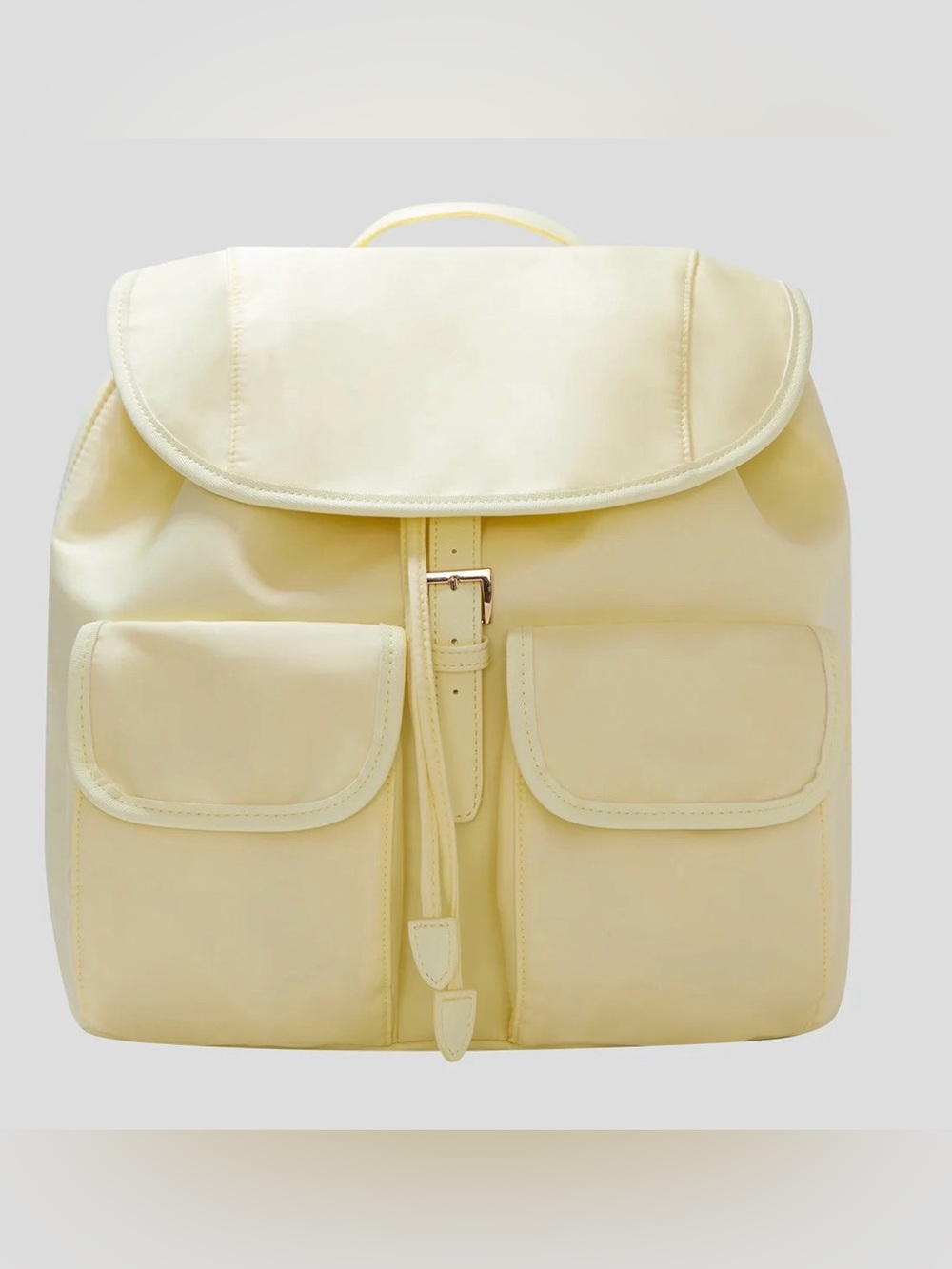 Year of Ours x FFF Yellow Backpack